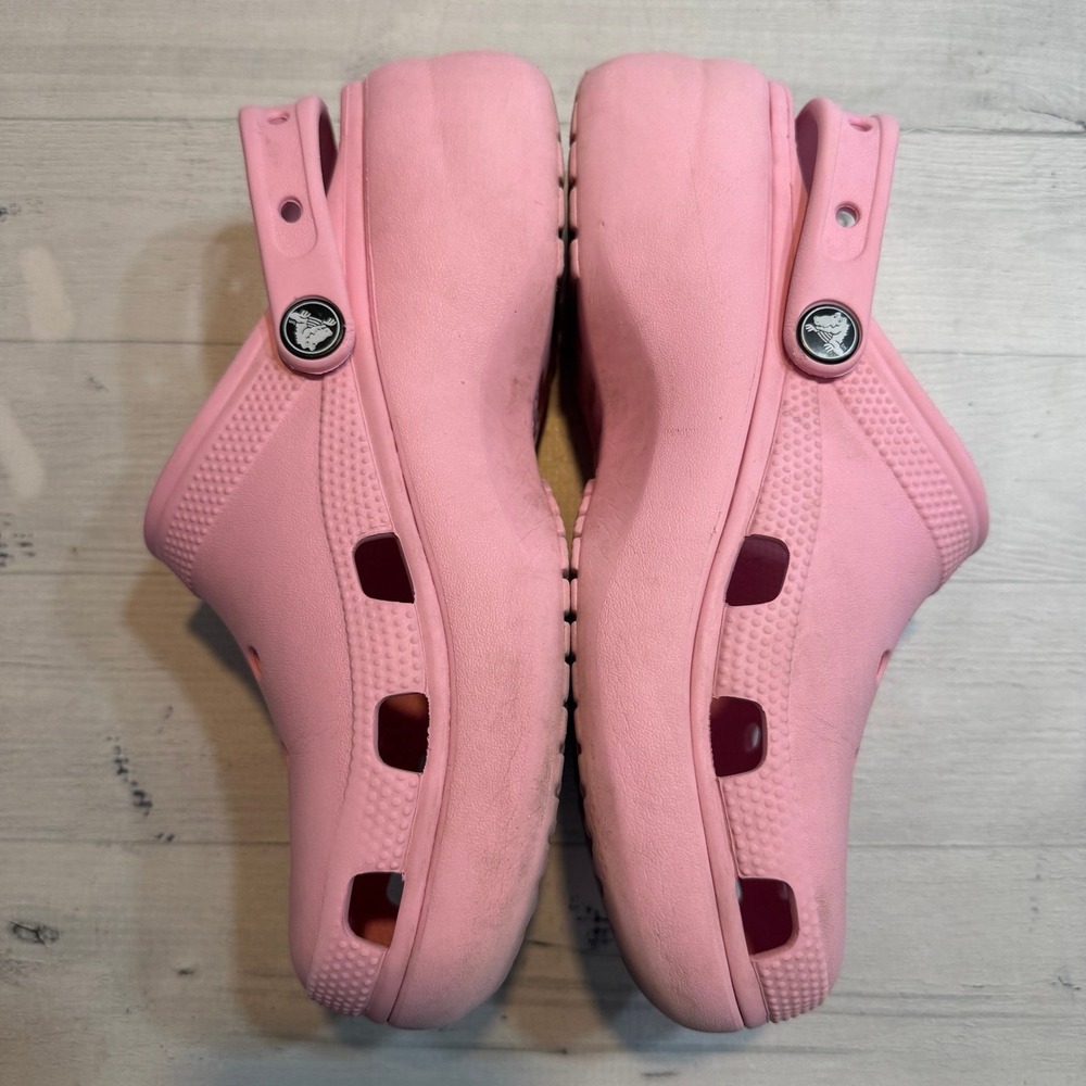 Crocs Classic Platform clog pink women's size 8 - Picture 11 of 12